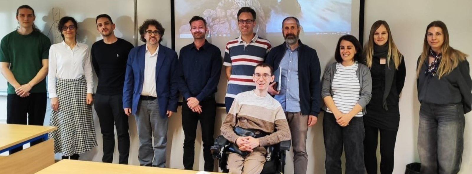 Il ricercatore Emiliano Loria all’Università di Rijeka nell’ambito del progetto Erasmus teaching staff exchange
